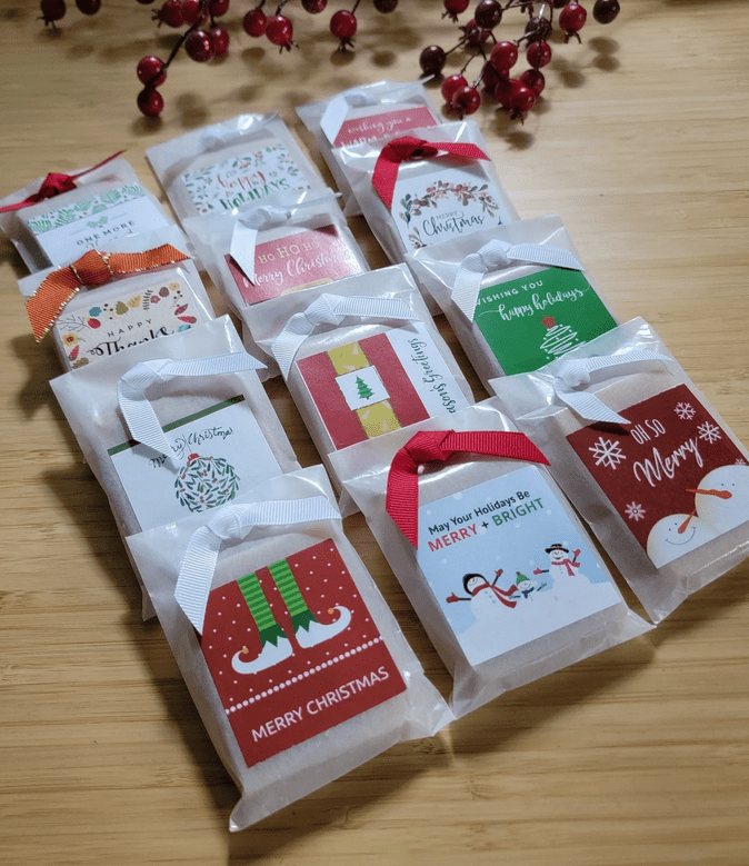 Holiday themed soaps