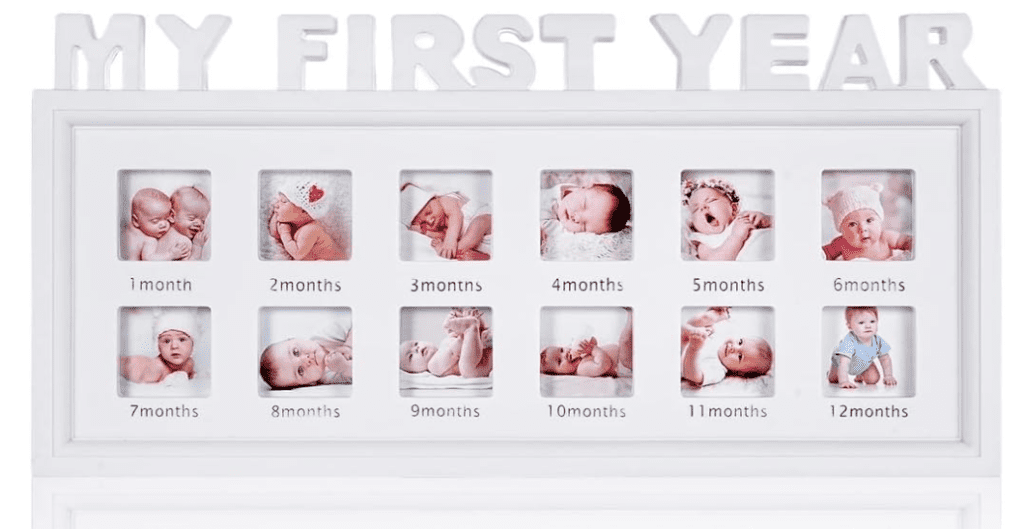 Baby picture frame
