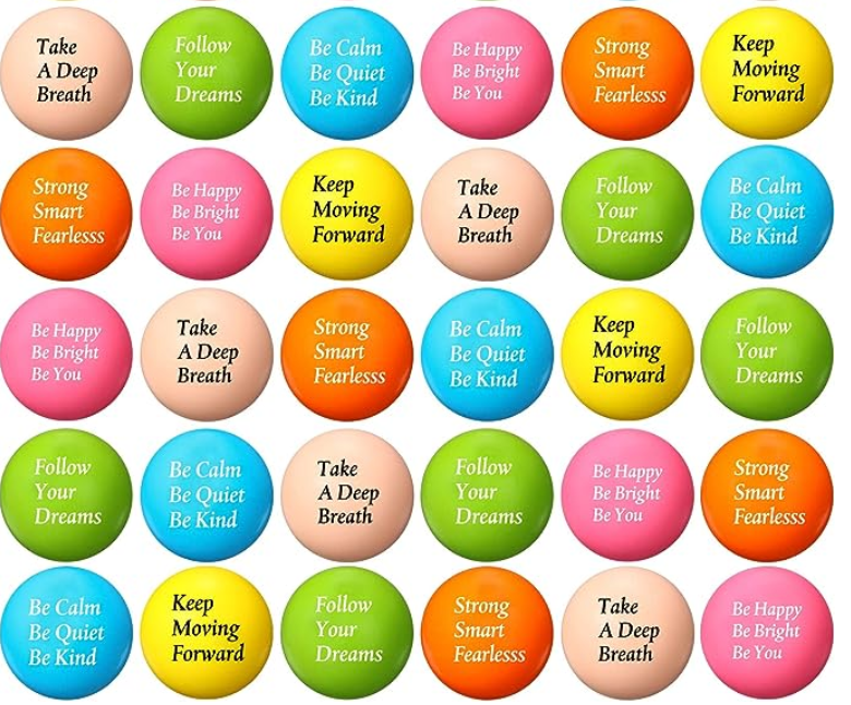 Motivational stress balls