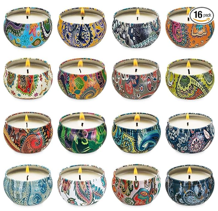 Aromatherapy candles
