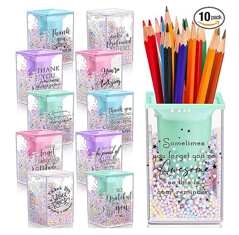 Bubble pencil holders