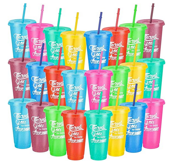 Reusable plastic cups